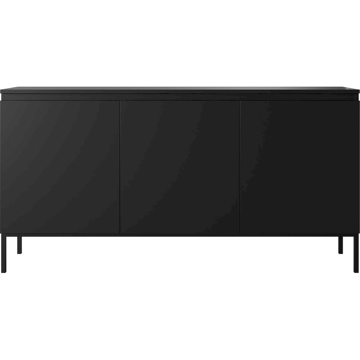 Buffet 3 portes collection BEMMI noir, RECOLLECTION