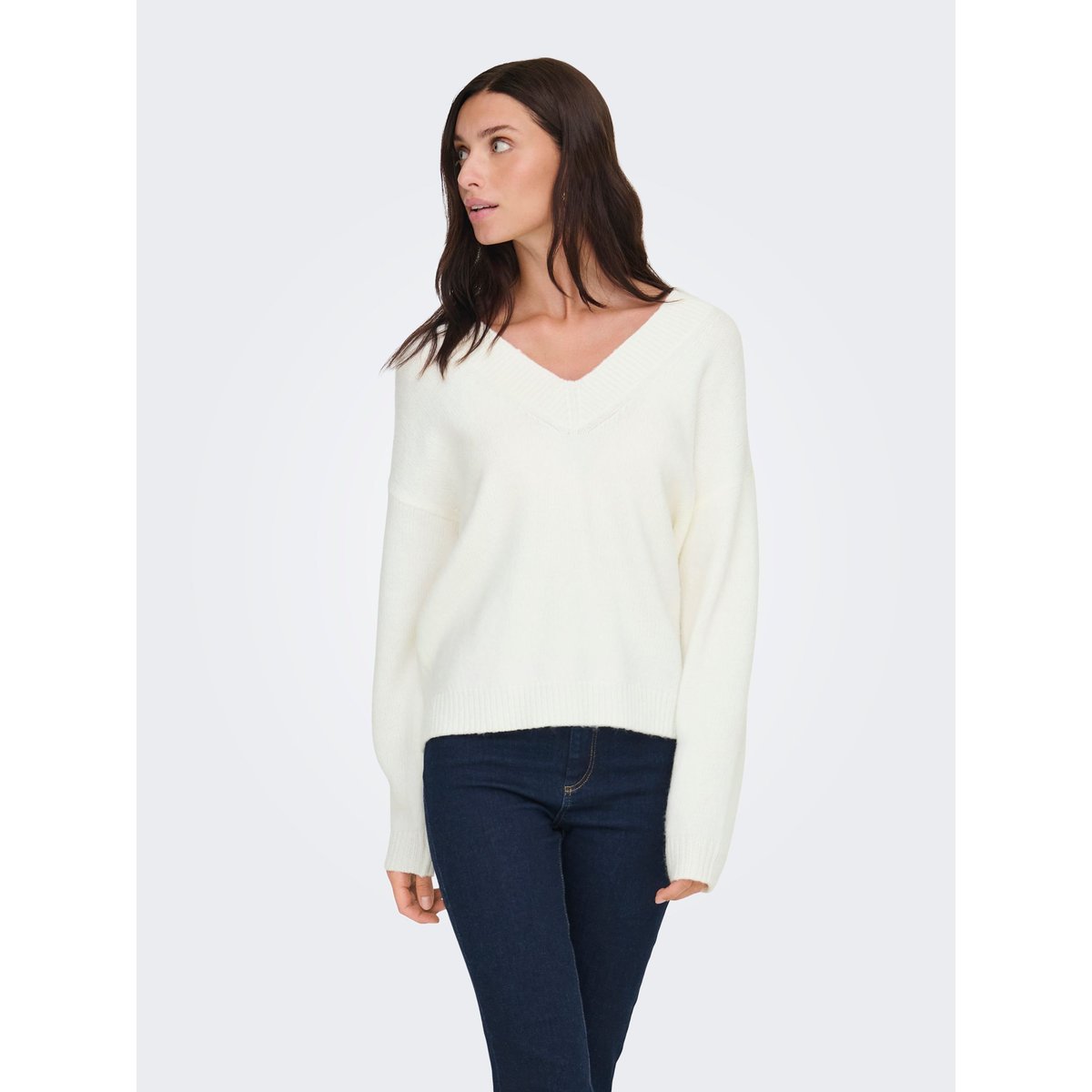 Pull En Maille cloud dancer, JDY