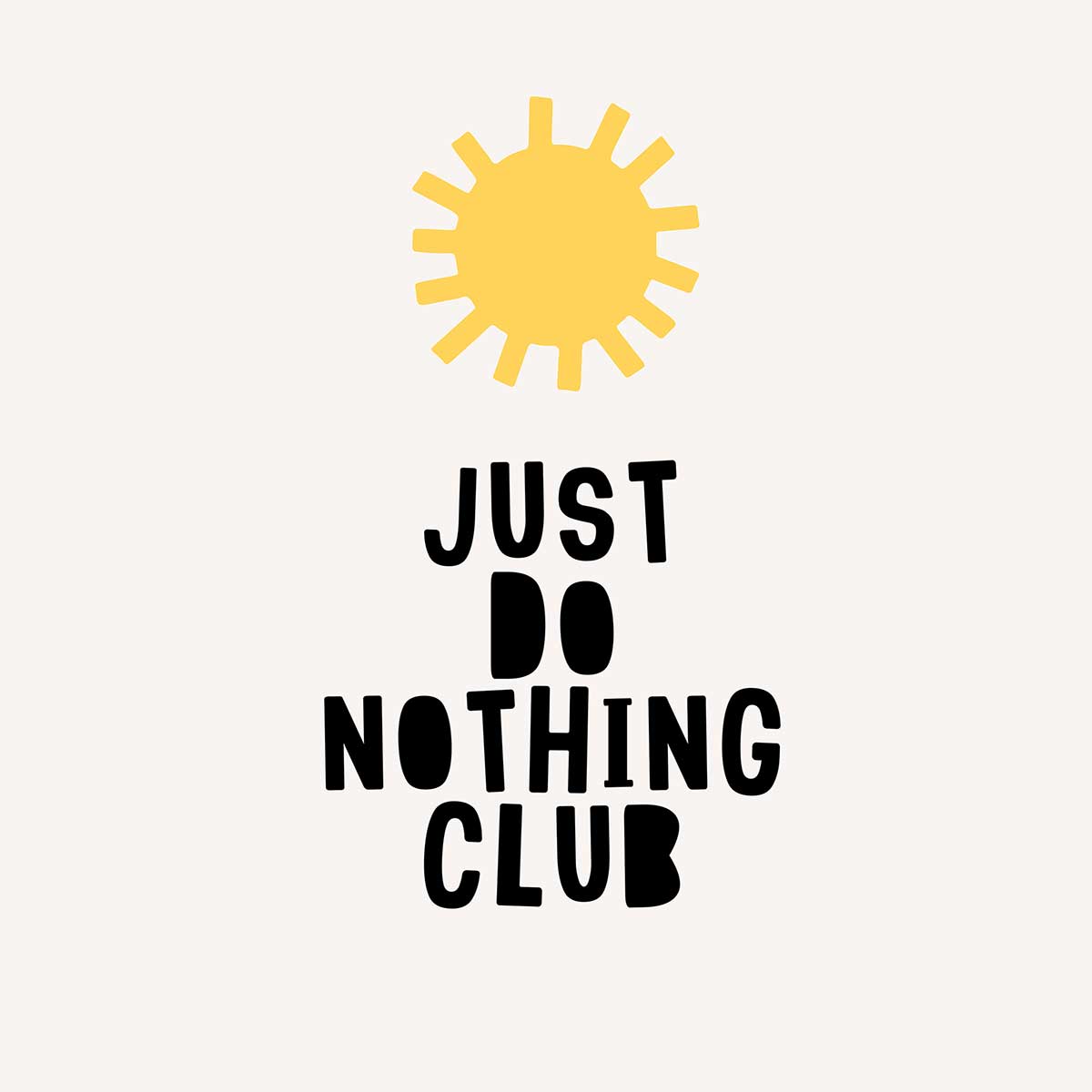 Tableau just do nothing club tableau alu dibond, HEXOA