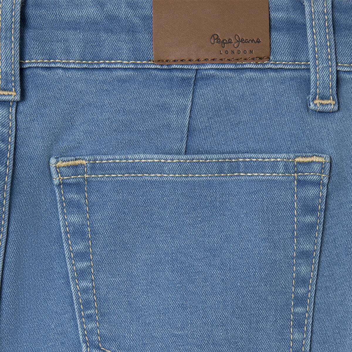 Jean Coupe Regular, Taille Moyenne - Catalina medium stone wash, PEPE JEANS