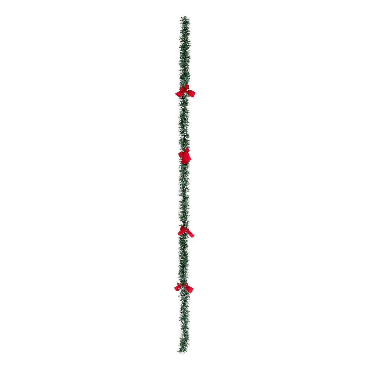 GDN VERTE 75X6X2M NOEU BOUT BL vert, FEERIC LIGHTS & CHRISTMAS