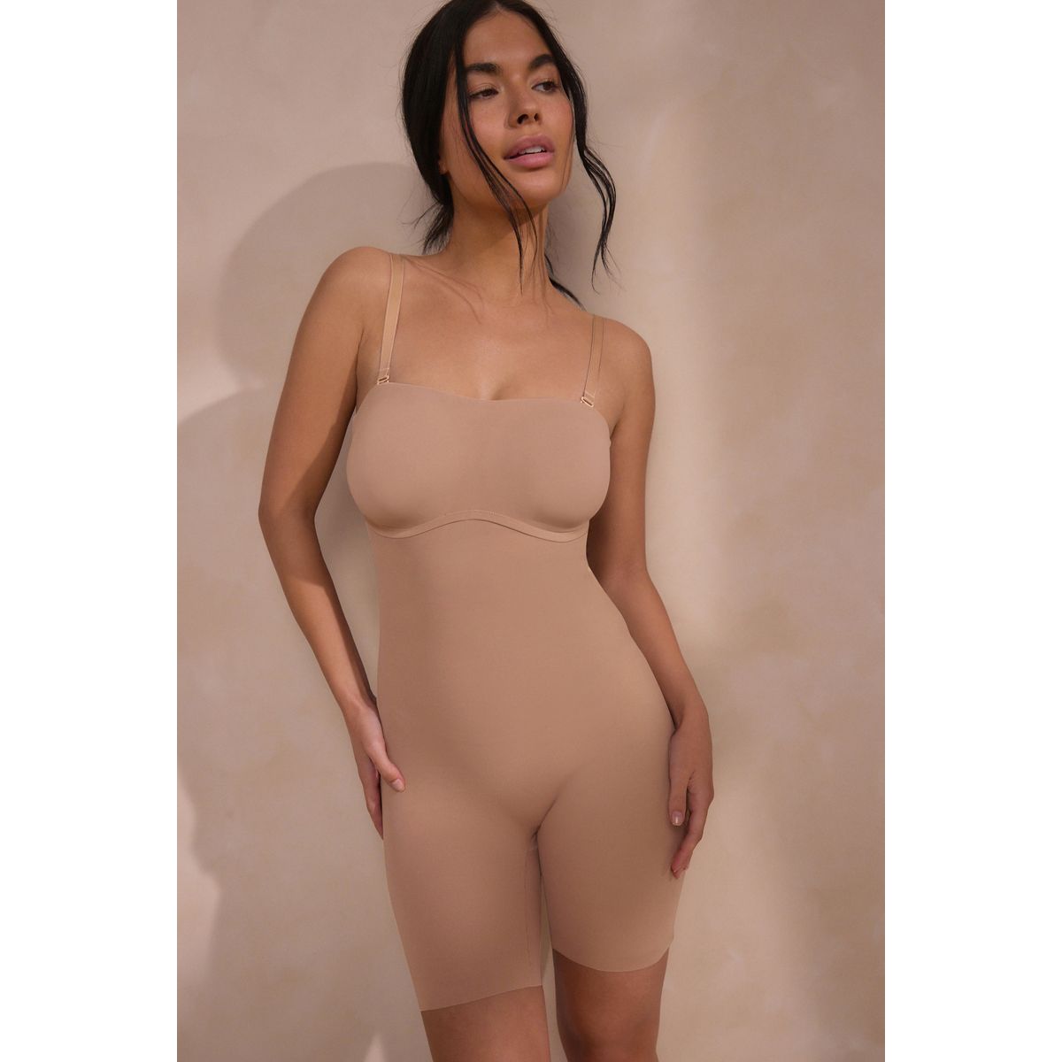 Panty effet gainant minimisant praline nude, NEXT