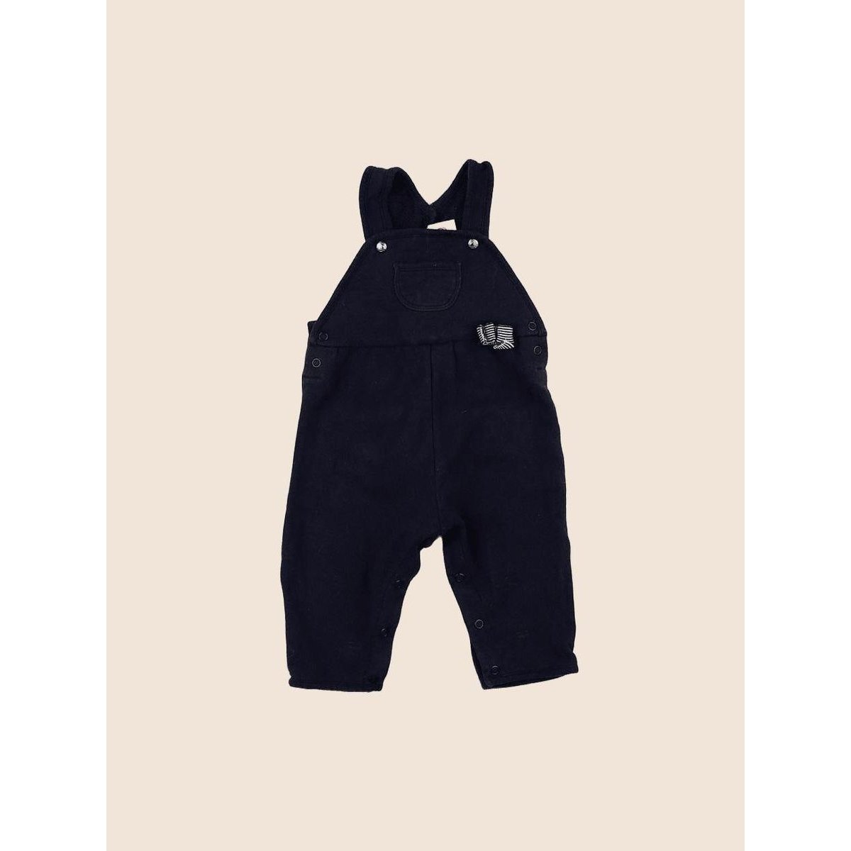 Salopette - Etat satisfaisant bleu, PETIT BATEAU