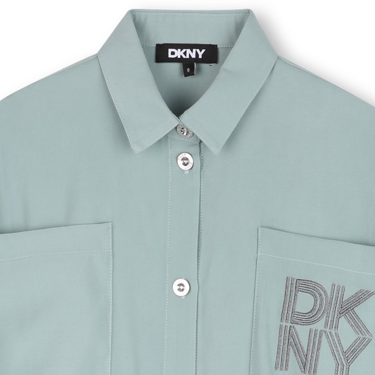 Robe en sergé blue surf, DKNY