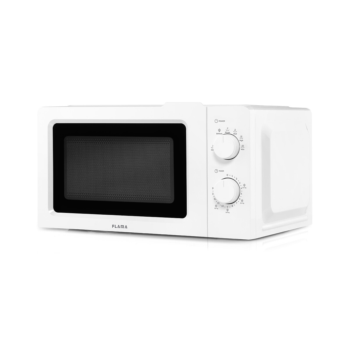 Micro-ondas 20L Branco EasyLine 1806FL, FLAMA branco, FLAMA