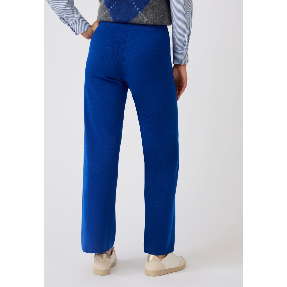 Pantalon maille enfilable Thermolactyl bleu, DAMART