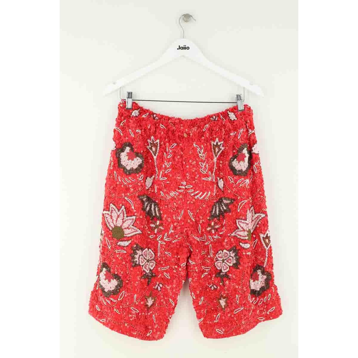 Bermuda - Très Bon État rouge, ANTIK BATIK