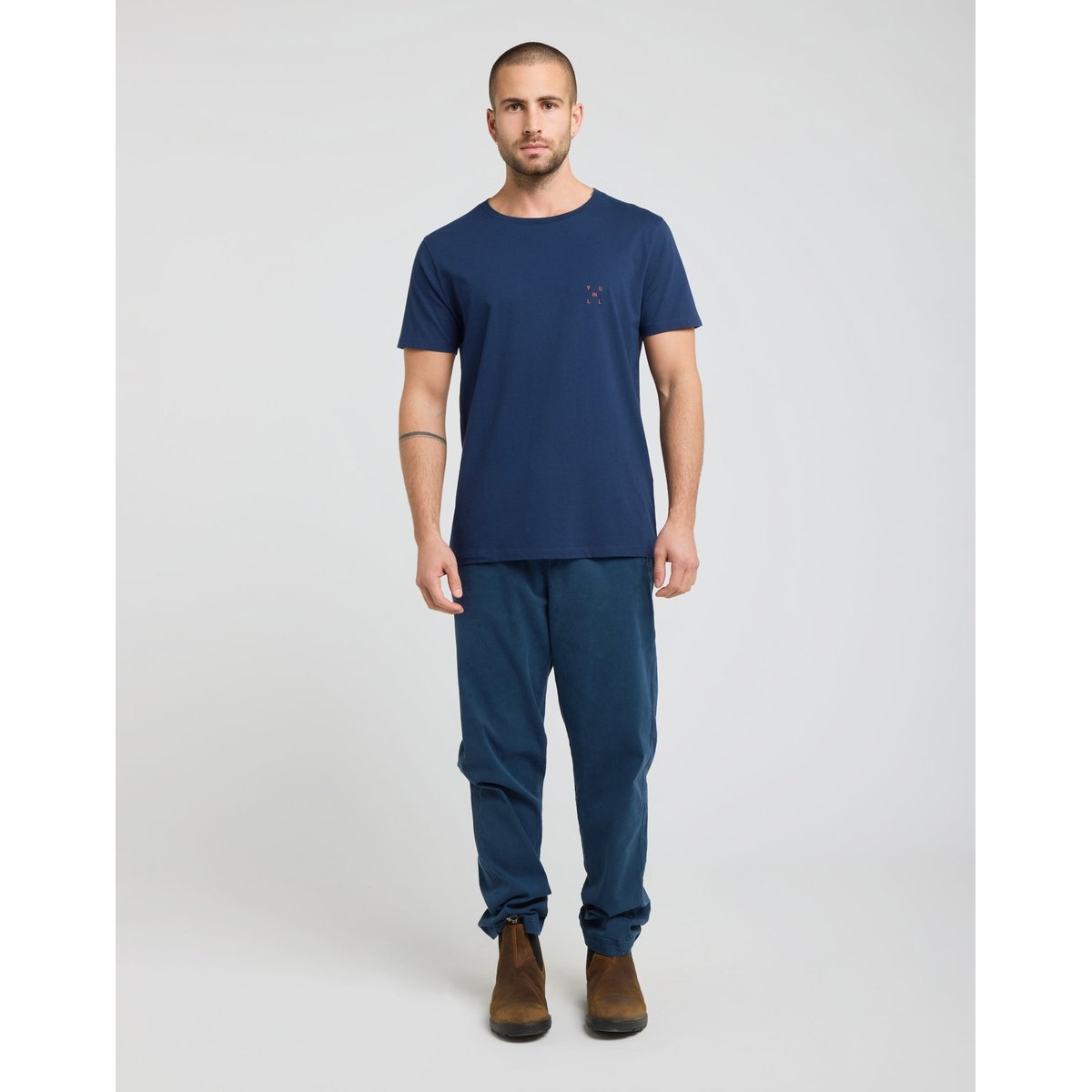 PANTALON LOOSE ROMA bleu royal, PULLIN