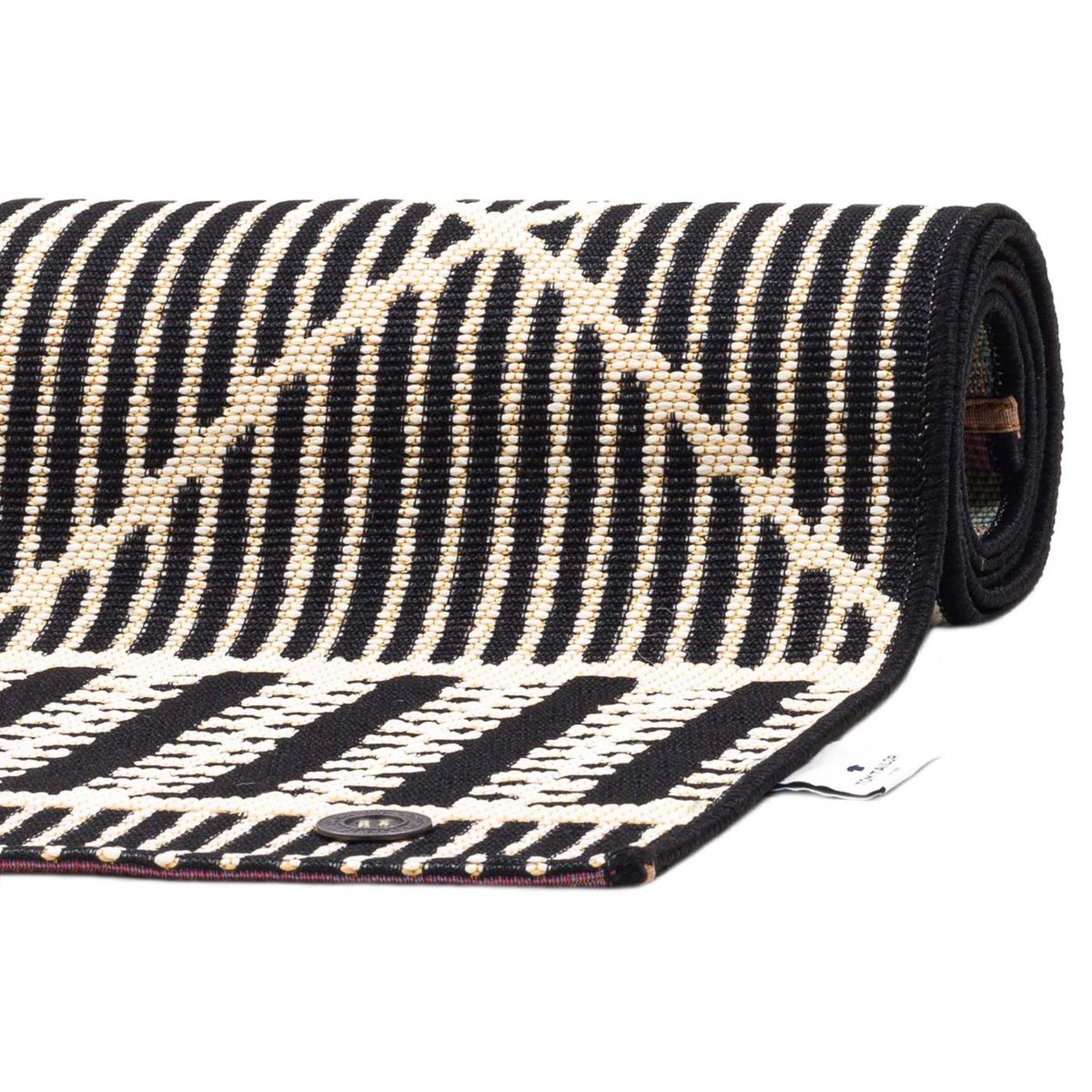 Tapis motifs géométriques pour l'intérieur et l'extérieur - FUNKY OUTDOOR noir, TOM TAILOR