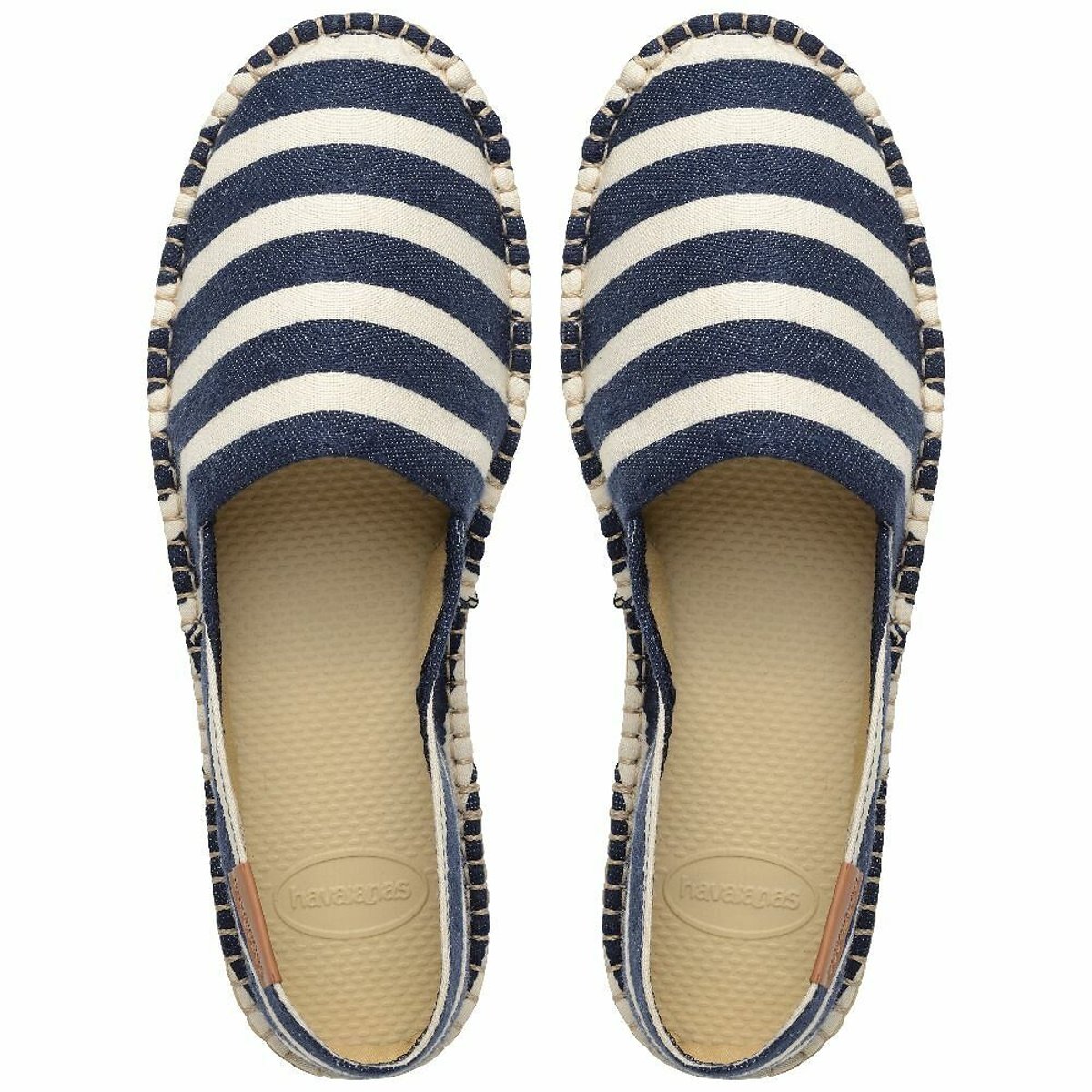 Espadrilles Origine IV bleu raye, HAVAIANAS