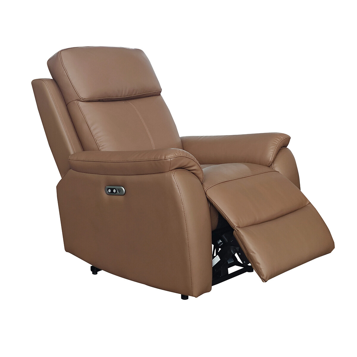 Kingsmere Power Recliner Leather Armchair tan, ASPIRE