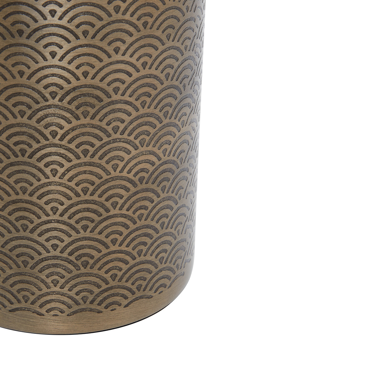 Art Deco Gold Finish Toilet Brush gold-coloured, FIFTY FIVE SOUTH