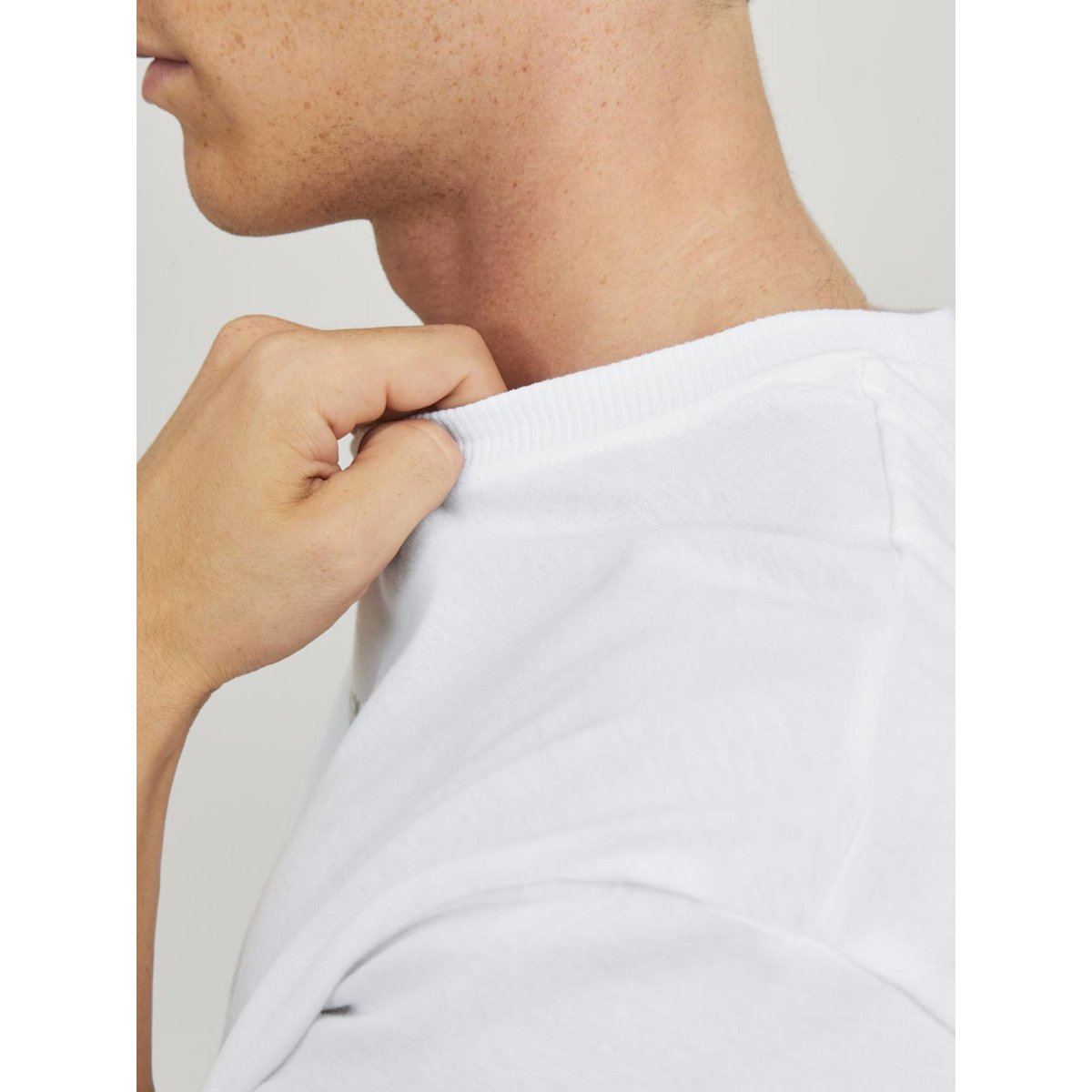 T-Shirt white, JACK & JONES