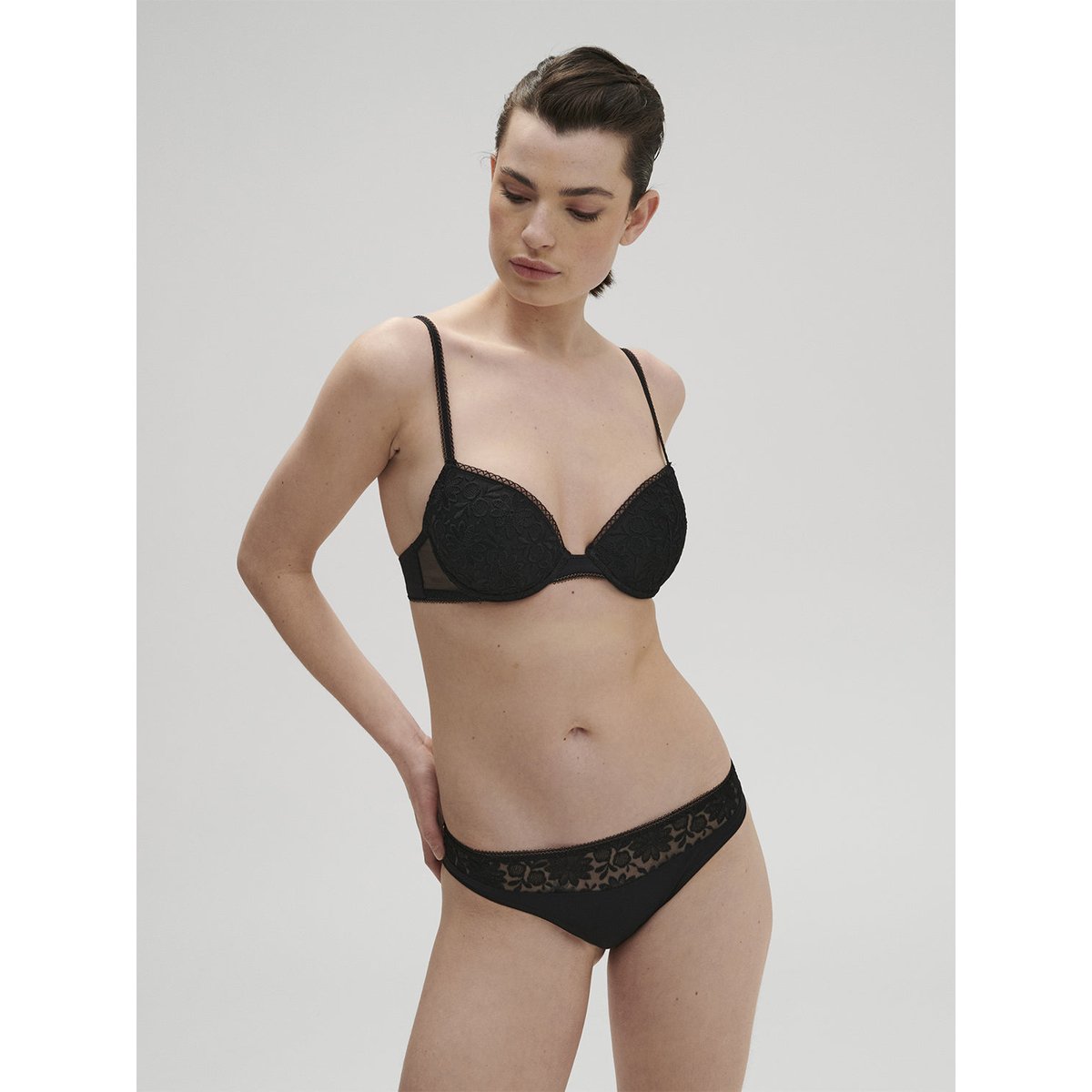Soutien-gorge push-up, AMAZONE noir, SIMONE PERELE