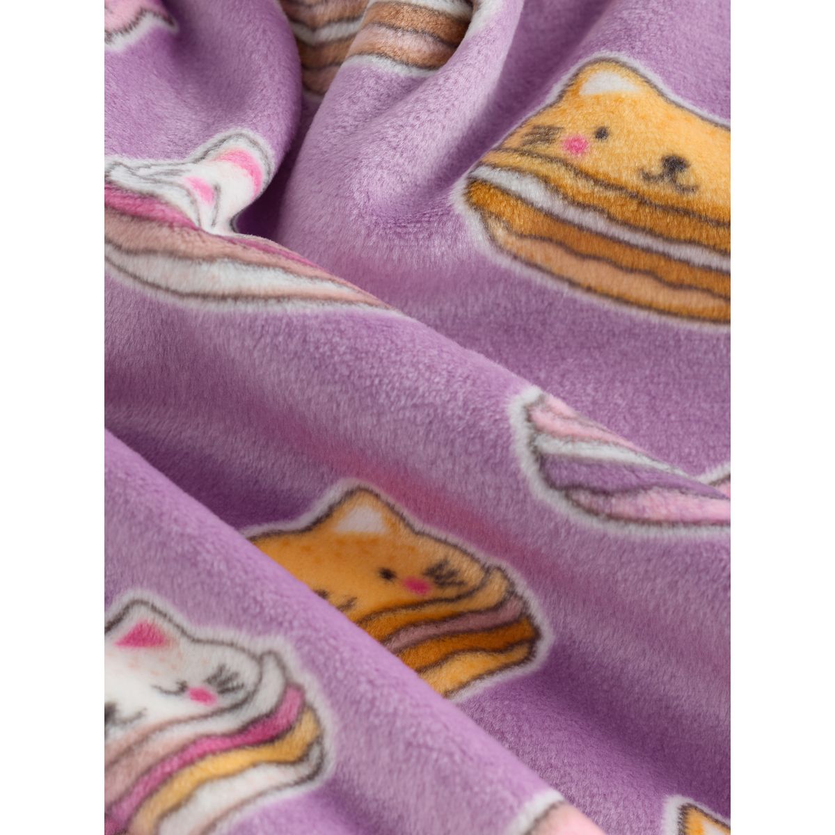 Pyjamas en polaire confortable cataroon rose, NEXT