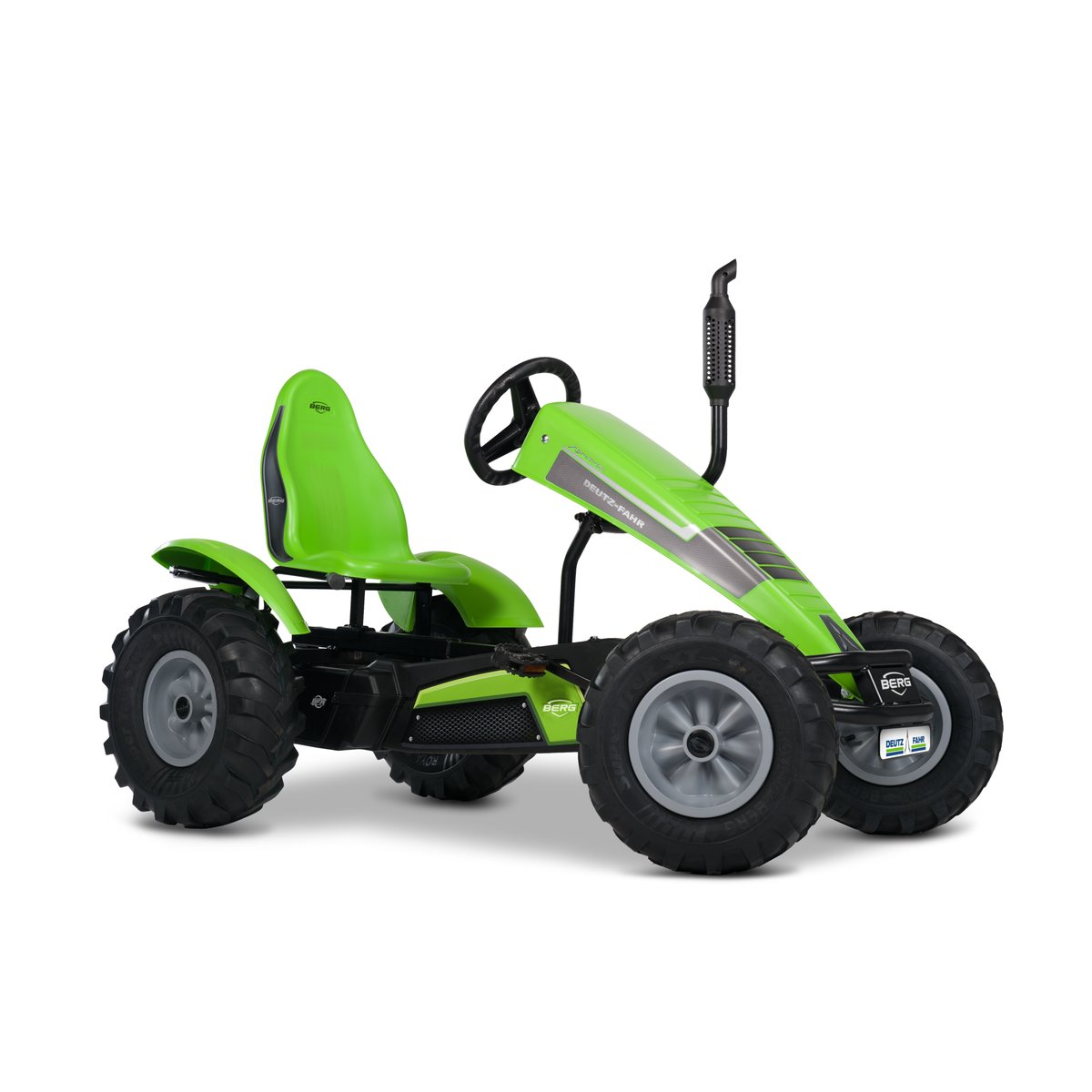 Kart à Pédales pour Enfants, 5+ Ans, XL DEUTZ-FAHR BFR-3 green, BERG TOYS