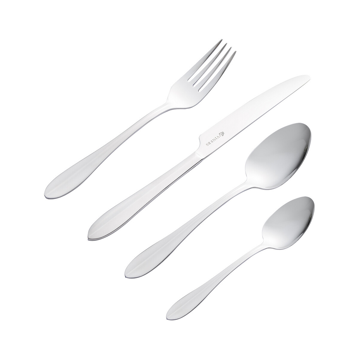16-Piece Everyday Breeze Stainless Steel Cutlery Set silver-coloured, VINERS