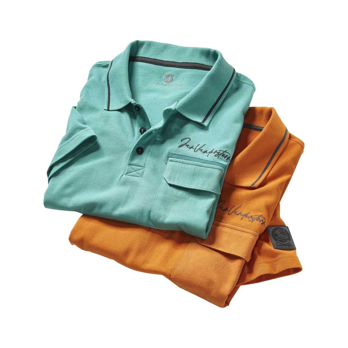 Polo STILTOR turquoise, JAN VANDERSTORM