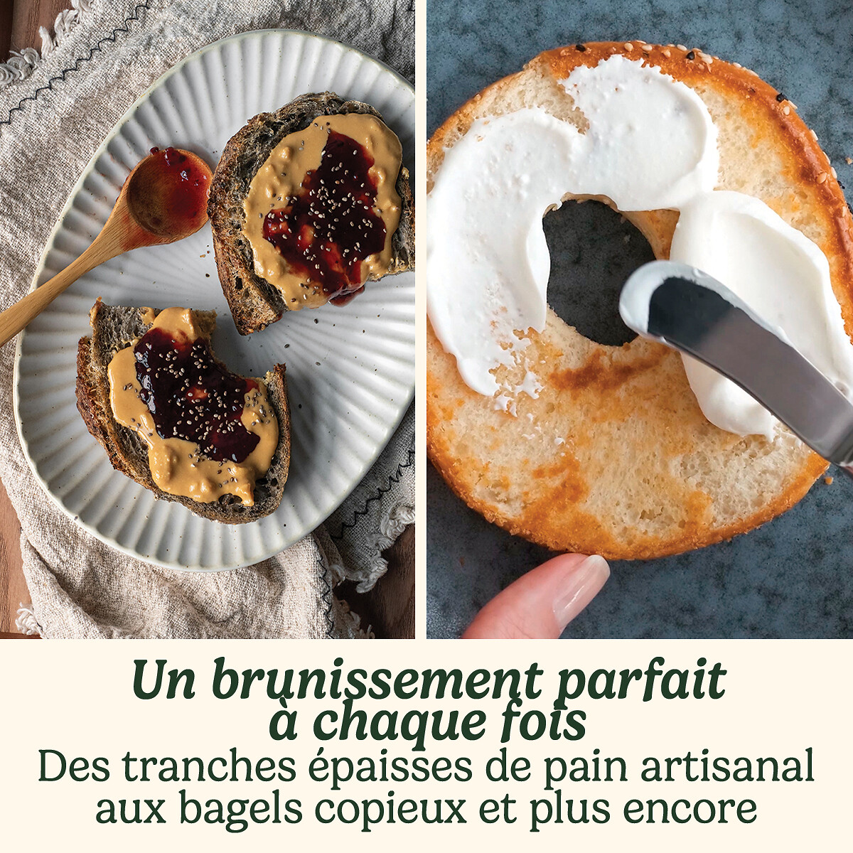 Grille pain pistache, CUISINART