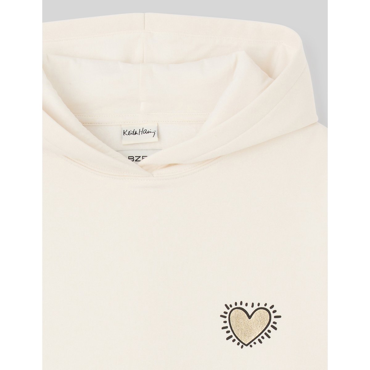 Sweat licence keith haring blanc cassé, BZB