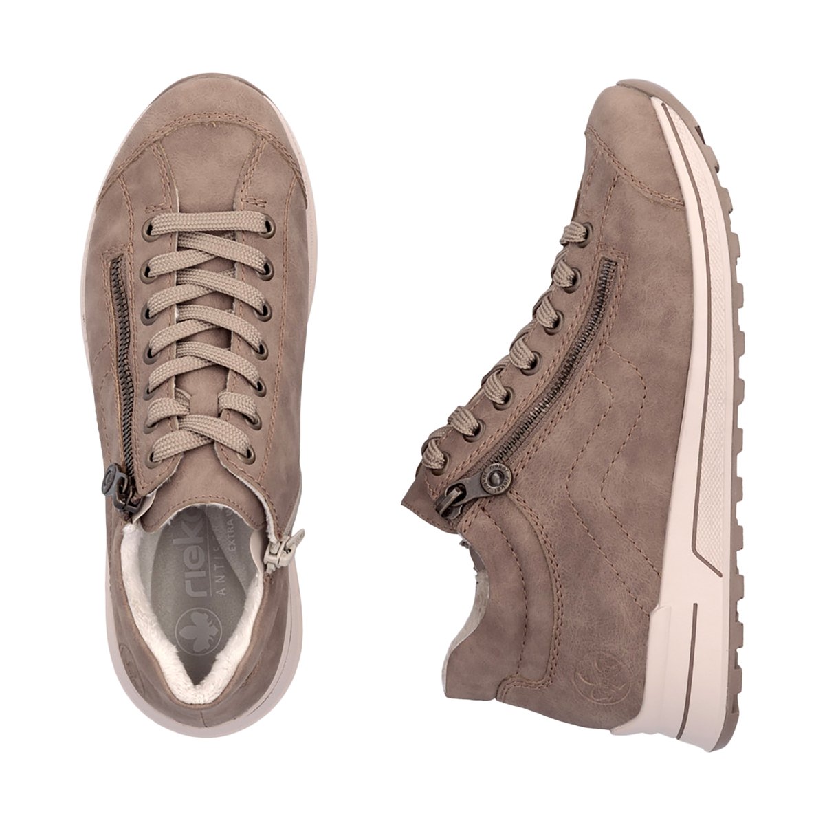 Basket à Zip Morelia beige, RIEKER