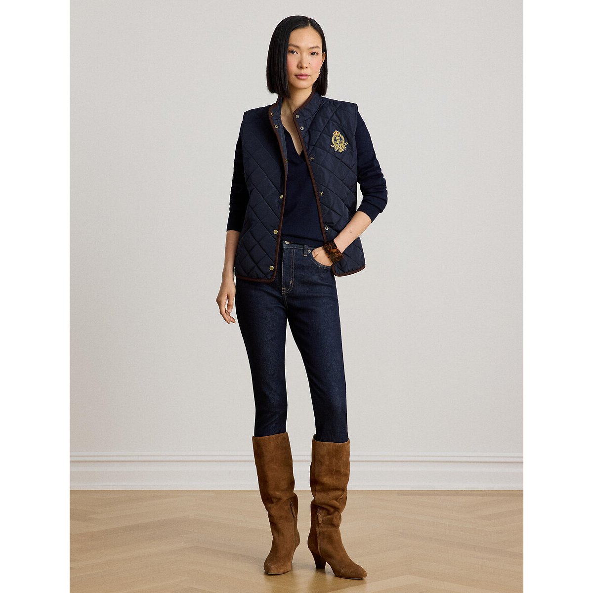Doudoune sans manches marine, LAUREN RALPH LAUREN