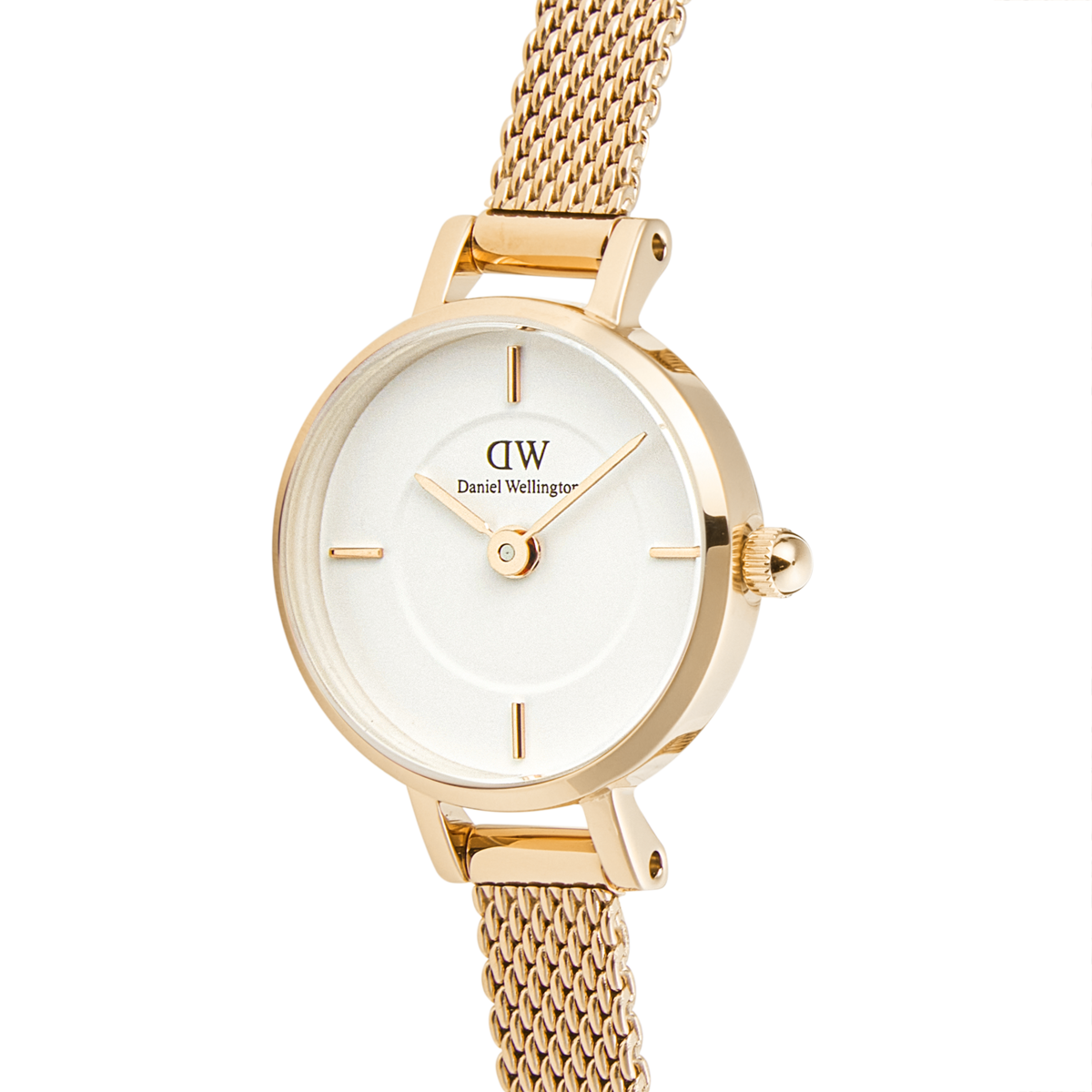 Montre Analogique  PETITE MINI doré blanc doré, DANIEL WELLINGTON