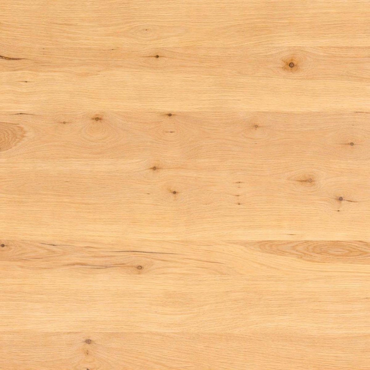 Table en chêne 240 cm, bords naturels pied central PALERME chêne huilé, PIER IMPORT