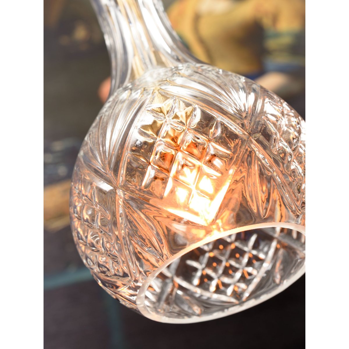 Lampe Suspendue Verre BRUSSELS or clair, IT'S ABOUT ROMI