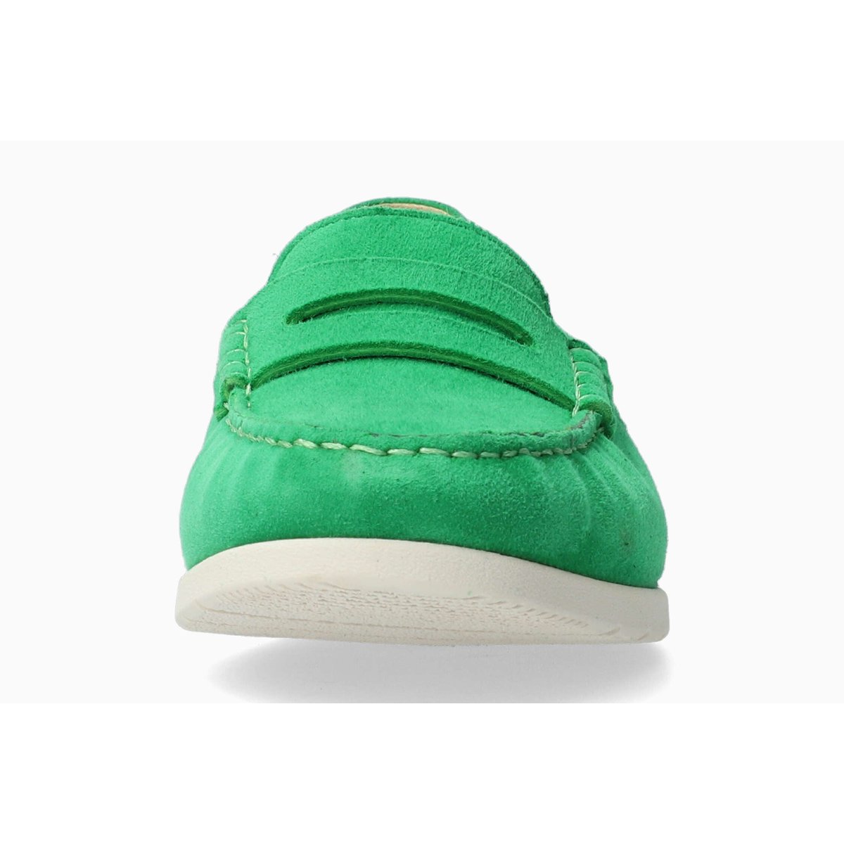 Mocassins en cuir VOLGA vert 5144, MEPHISTO