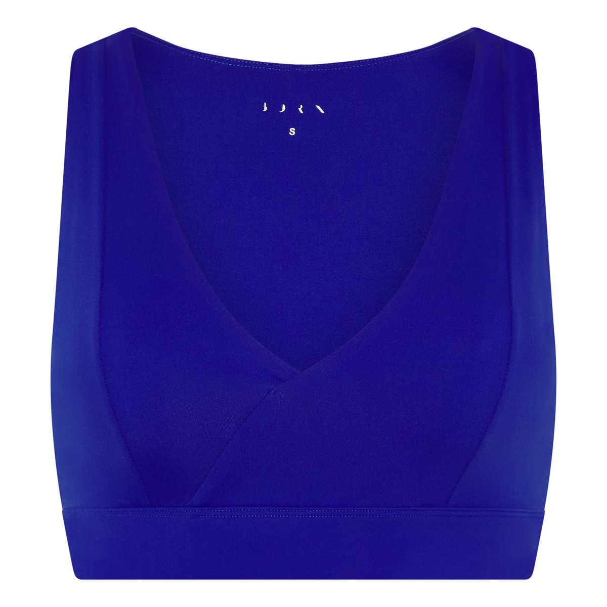 Brassière de sport femme Elan Maintien moyen séchage rapide bleu royal, BORN