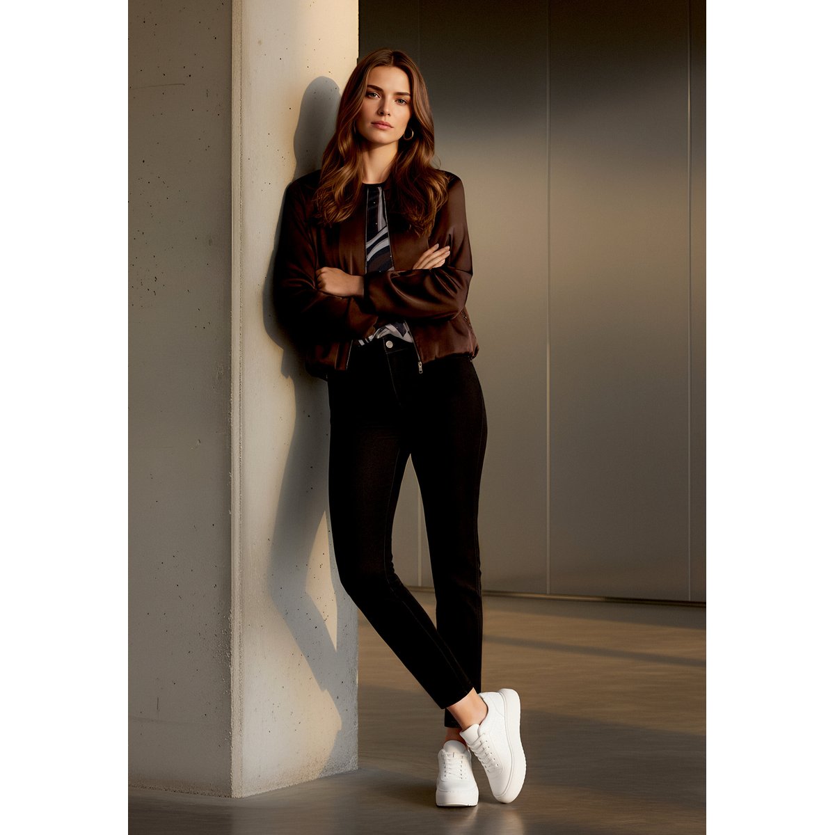 Blouson à manches longues light maroon, BETTY BARCLAY