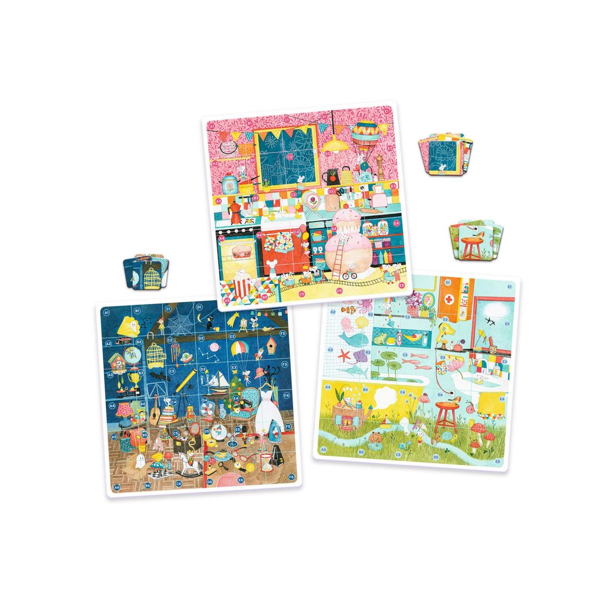 Cool school - Katudi Home couleur unique, DJECO