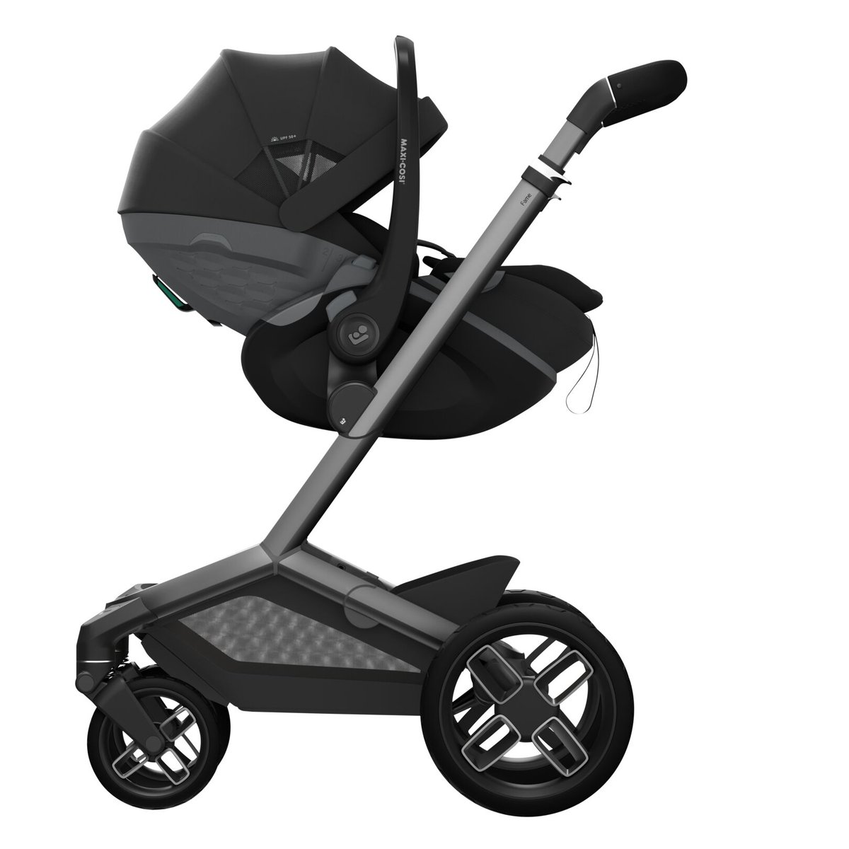 Siège auto coulissant et rotatif Maxi-Cosi Pebble Slide Pro black onyx, MAXI COSI