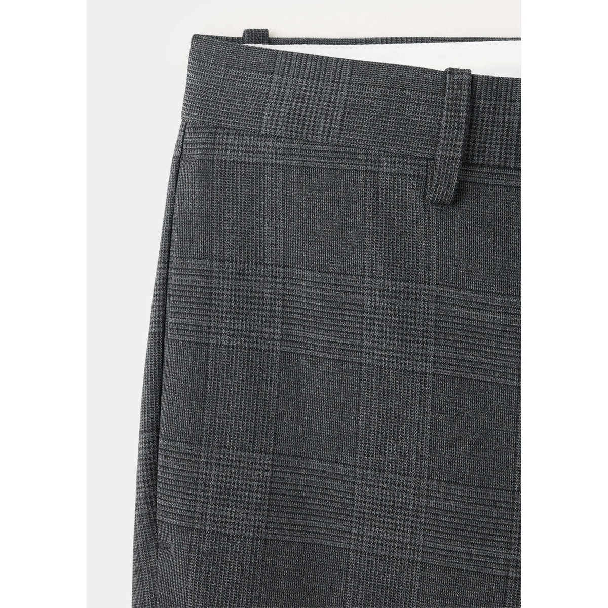 Pantalon costume Parí super slim-fit gris chiné foncé, MANGO MAN