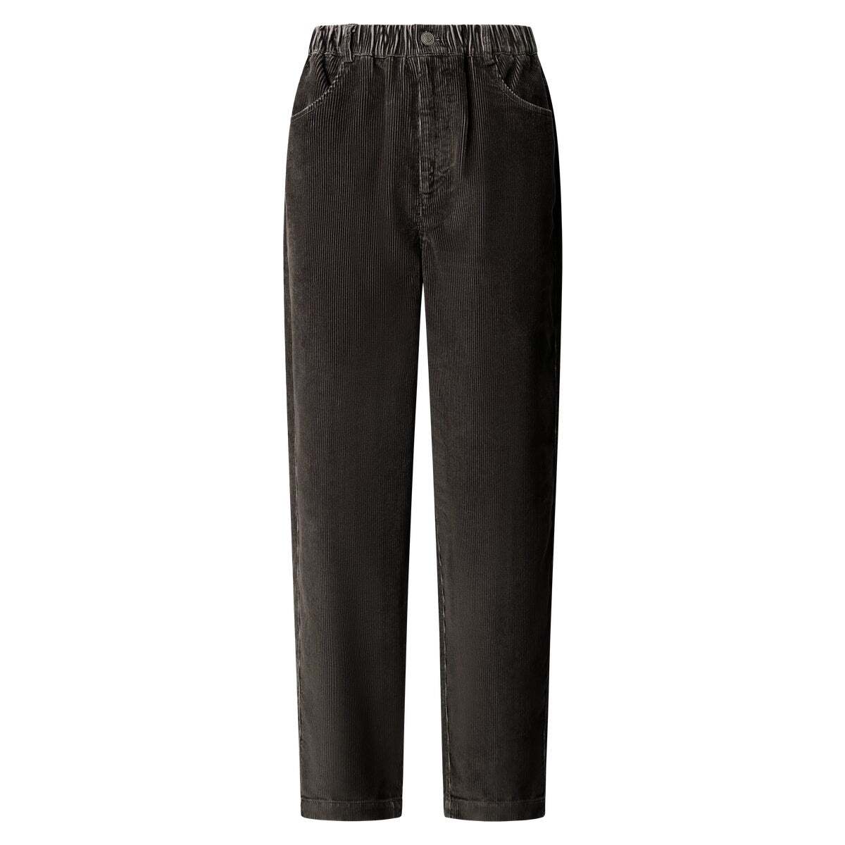 Pantalon Coupe Droite En Velours Côtelé gris, PEPE JEANS
