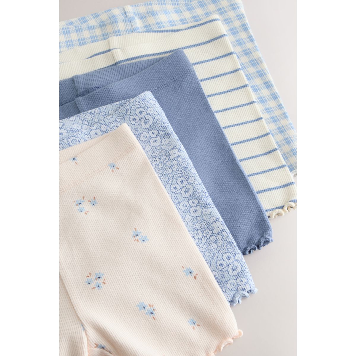Short côtelé, lot de 5 bleu, NEXT