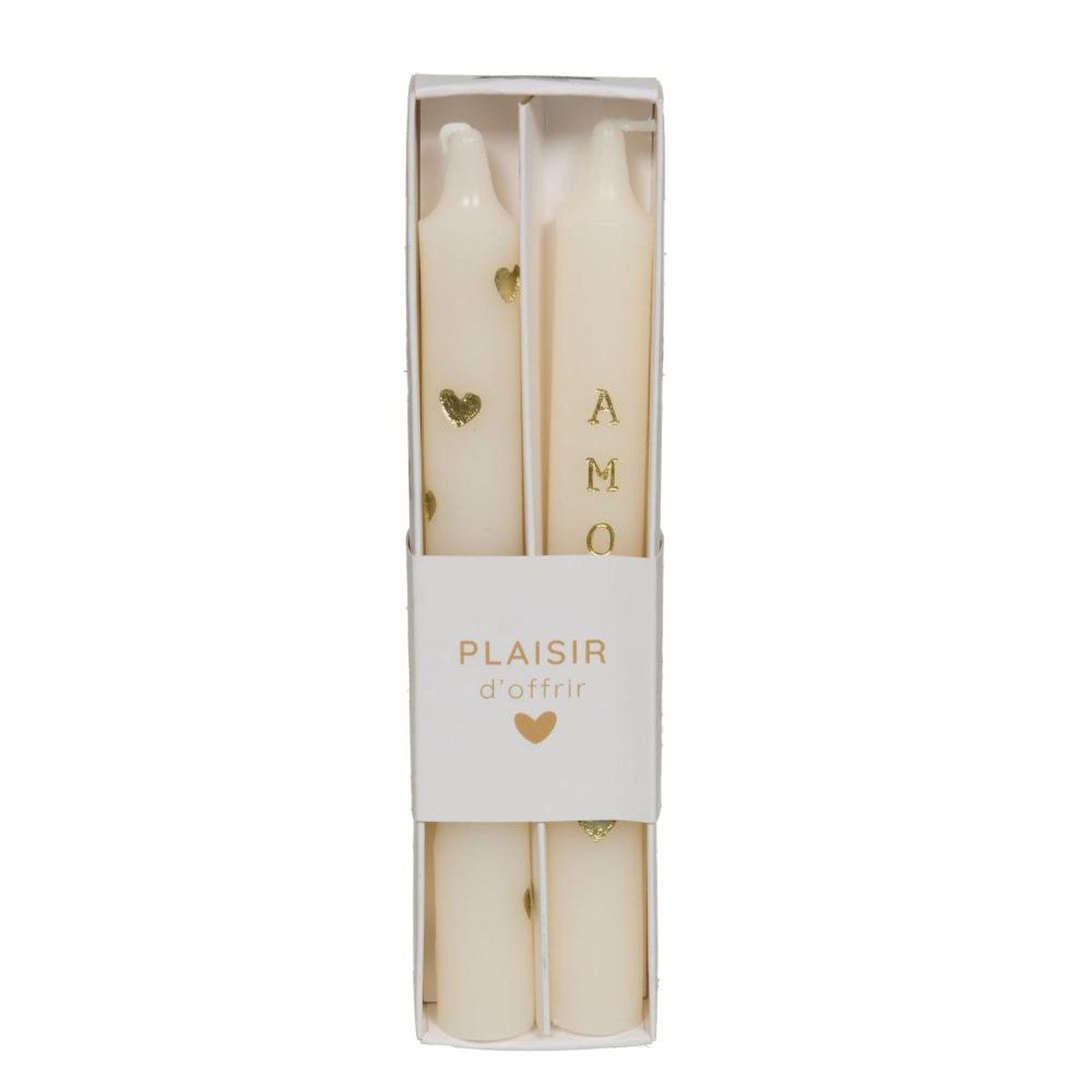 Bougie sapin tradition en cire H16 cm vert, AMADEUS