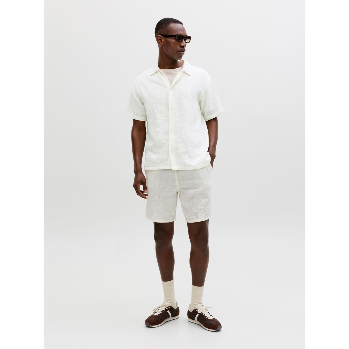 Chemise De Vacances cloud dancer, JACK & JONES