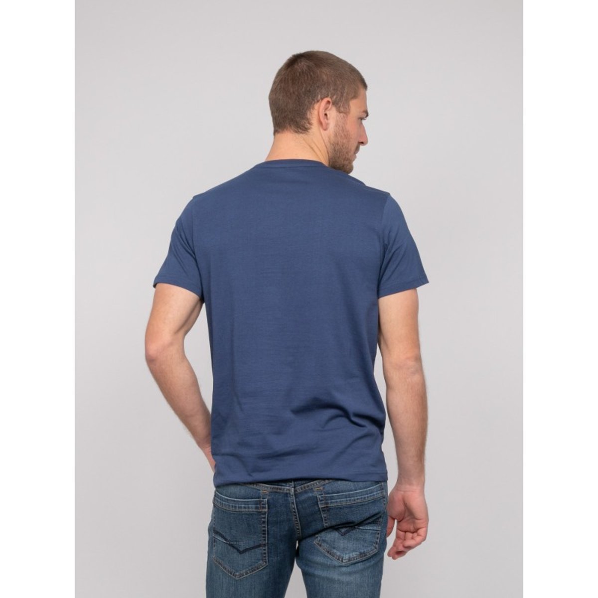 T-shirt Coton Motifs Nolrixi bleu, RITCHIE