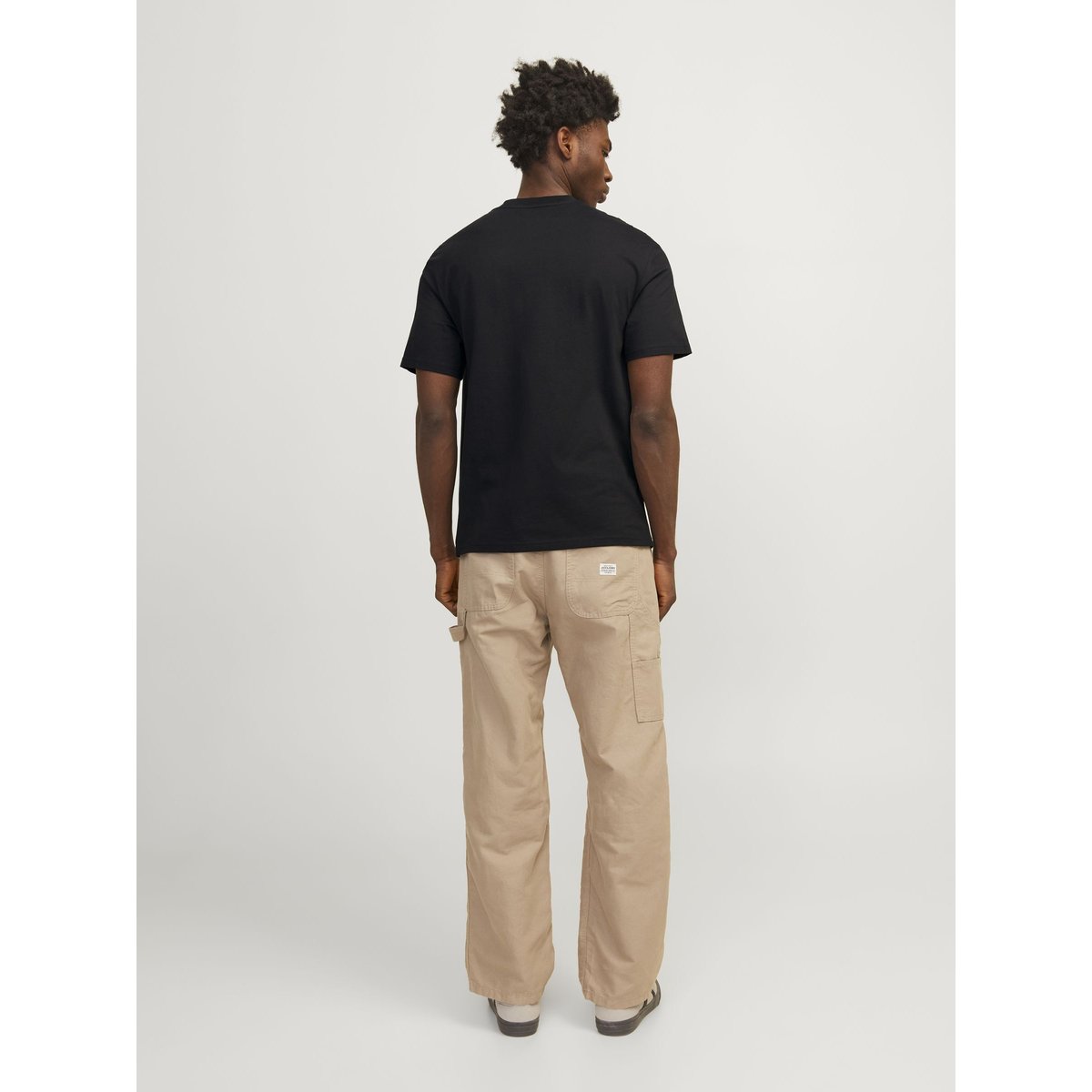 T-Shirt noire - black, JACK & JONES