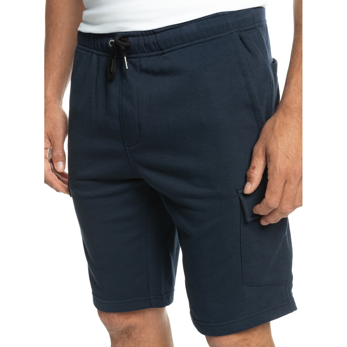 Short cargo en molleton JOGGER bleu navy blazer, QUIKSILVER