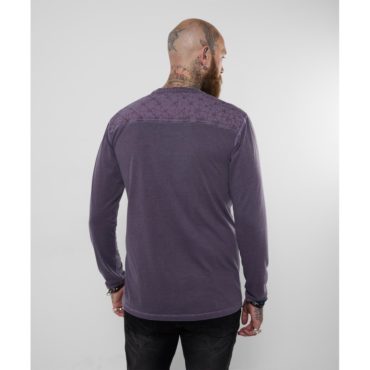 Henley Créatif Personnalisé violet, JOE BROWNS