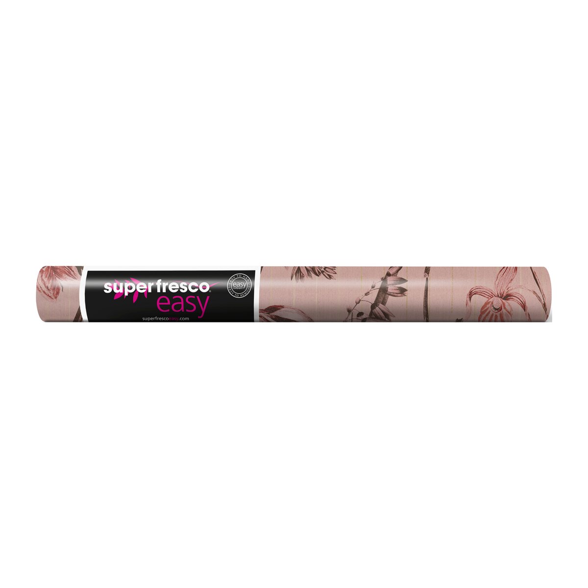 Papier peint Fleurs Nadine rose, SUPERFRESCO EASY