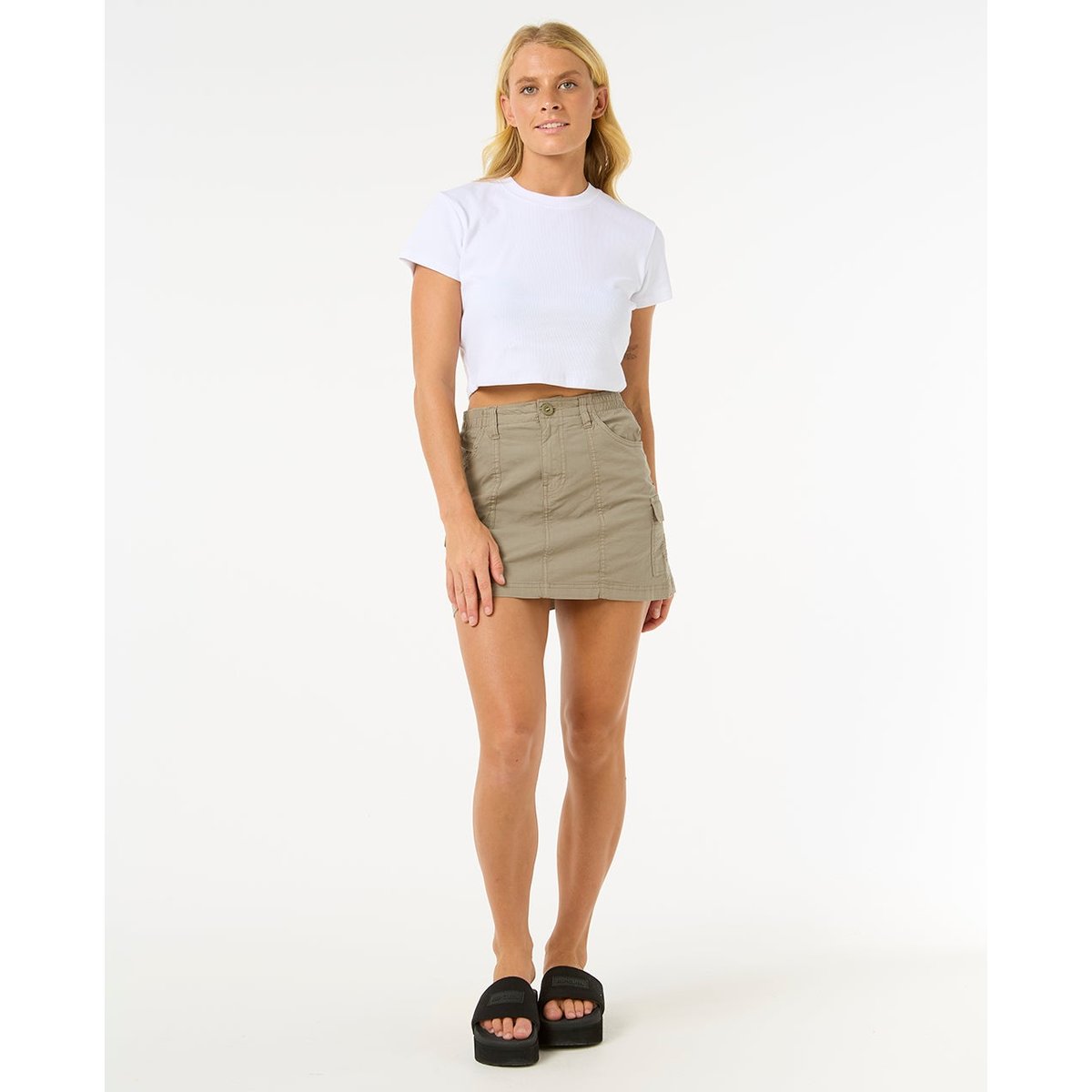 Jupe CRUISIN. CARGO MINI SKIRT sage, RIP CURL