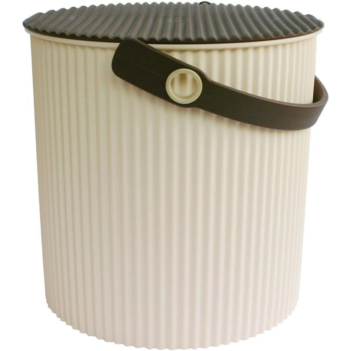 Panier de rangement M seau Omni Outil ivoire, HACHIMAN