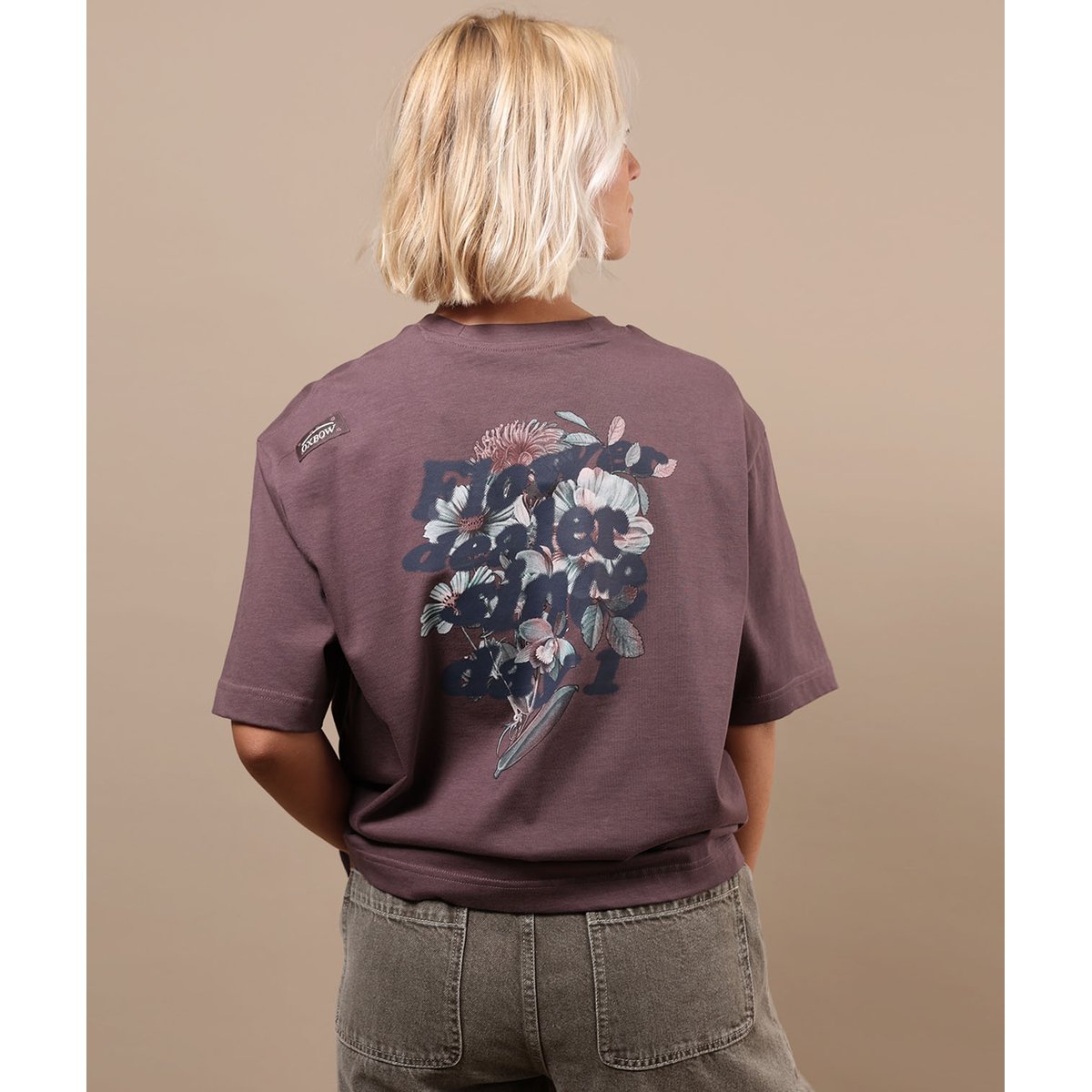 Tee-shirt manches courtes DEALER raisin, OXBOW