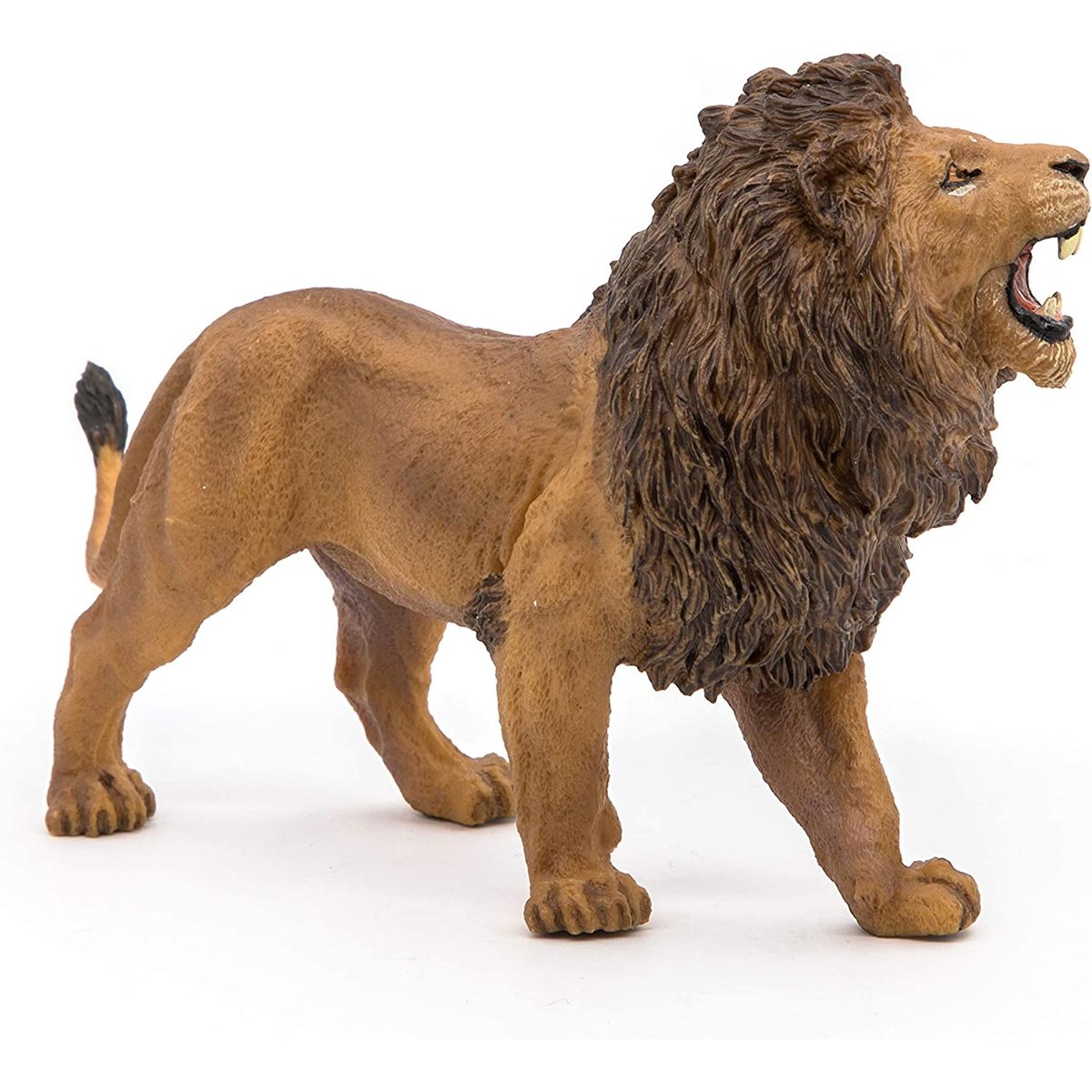 Figurine Lion rugissant marron, PAPO