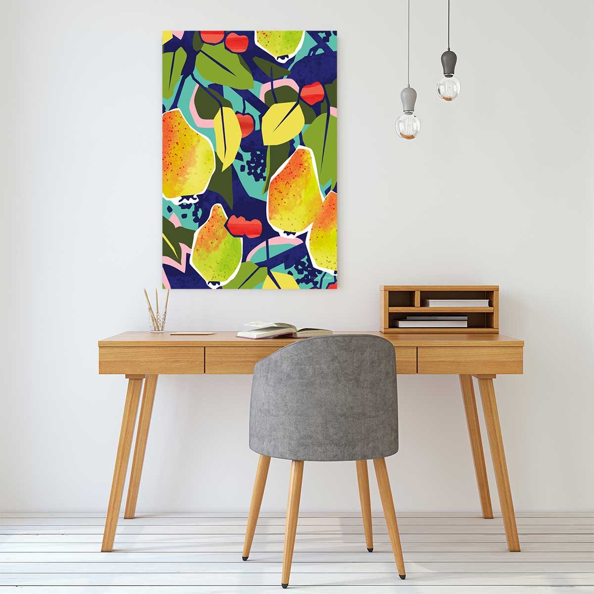 Tableau arbre coloré tableau alu dibond, HEXOA