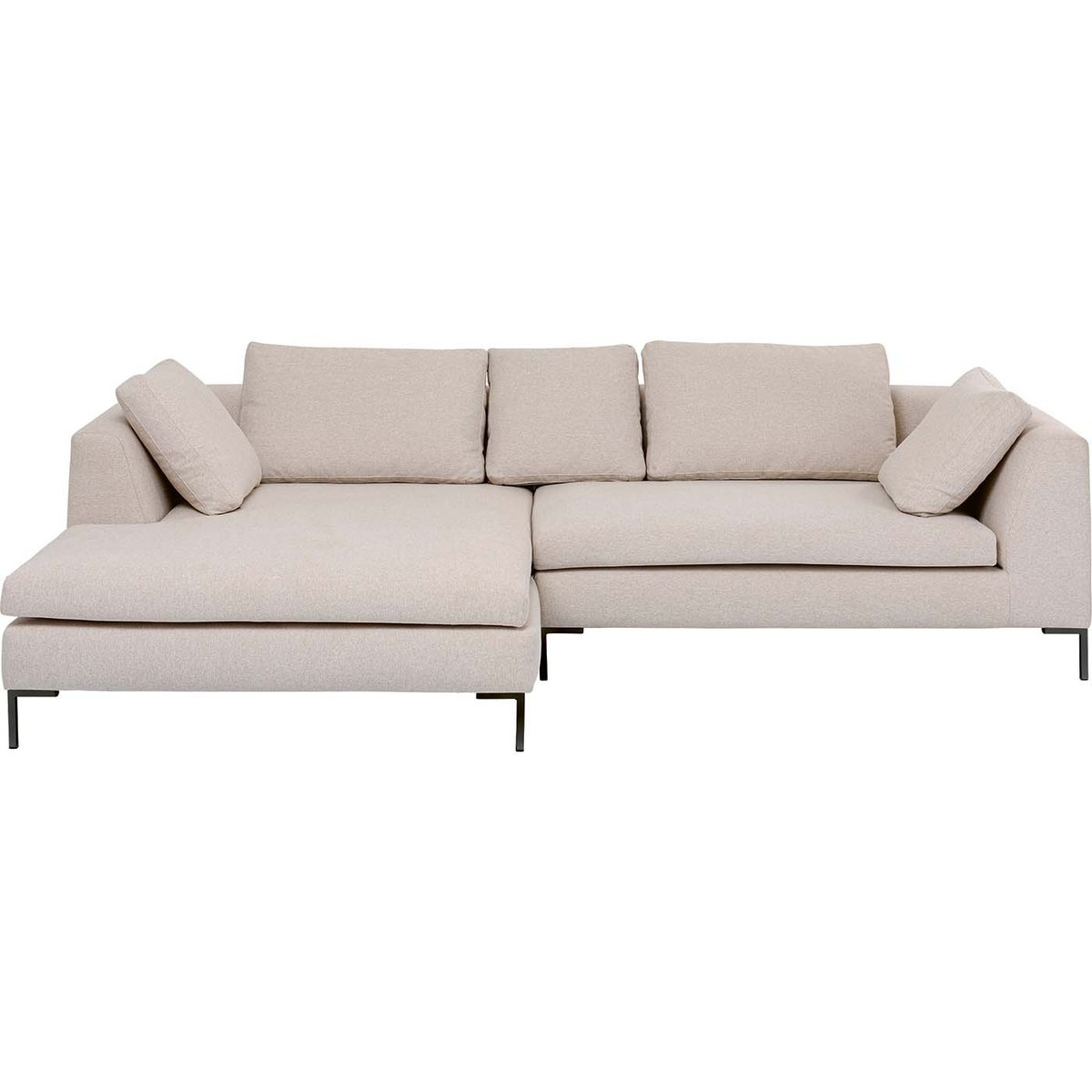 Canapé d'angle 290cm, GIANNI crème, KARE DESIGN